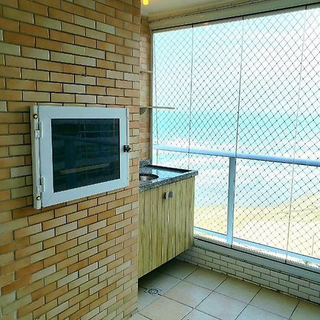 Apartamento Para Relaxar De Frente A Praia Praia Grande  Esterno foto