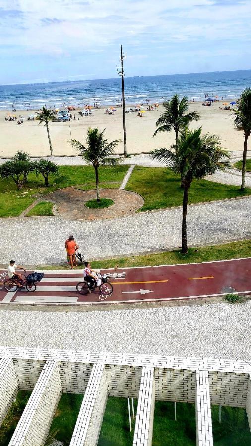 Apartamento Para Relaxar De Frente A Praia Praia Grande  Esterno foto